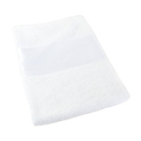 Рушник SUNSET з білим бордюром 50х100, 380G