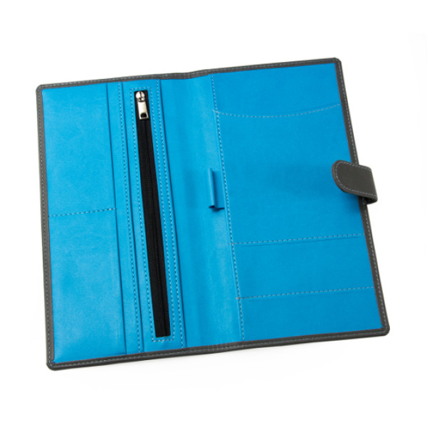 Портмоне з хлястиком з RFID Protect ПРІНТ