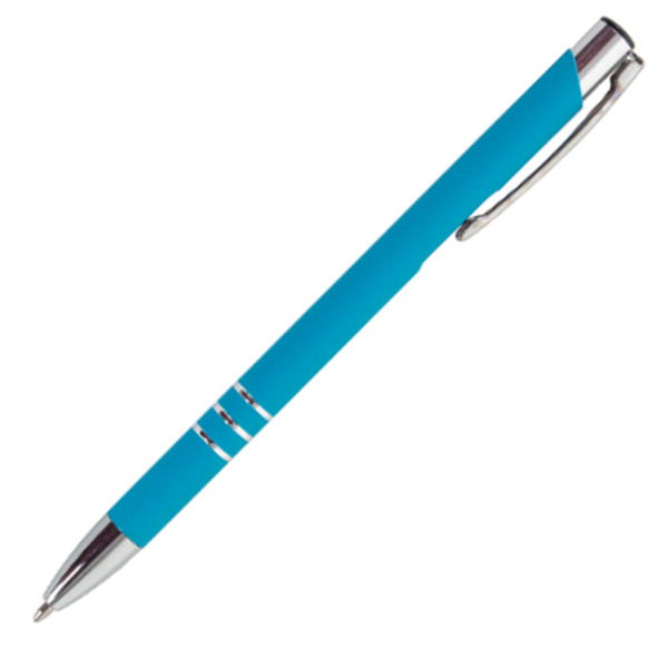 Ручка TRINA SLIM soft touch, метал