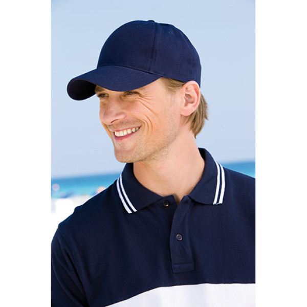Кепка Brushed 6 Panel Cap, бавовна