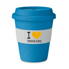 Екостакан зі змішаного волокна I Love Ukraine