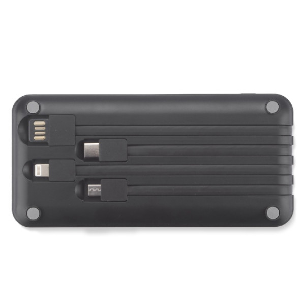 Павербанк 10000 mAh WORKPAD10 з 4 кабелями