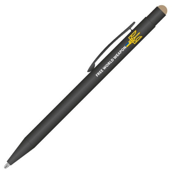 Ручка металева Тризуб Free world weapon
