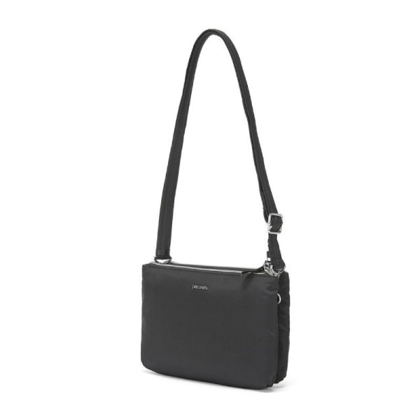 Сумка жіноча Stylesafe double zip crossbody, 5 ступенів захисту