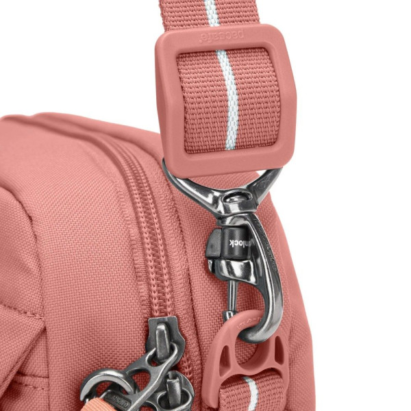 Сумка через плече антизлодій Pacsafe GO crossbody, 6 ступенів захисту