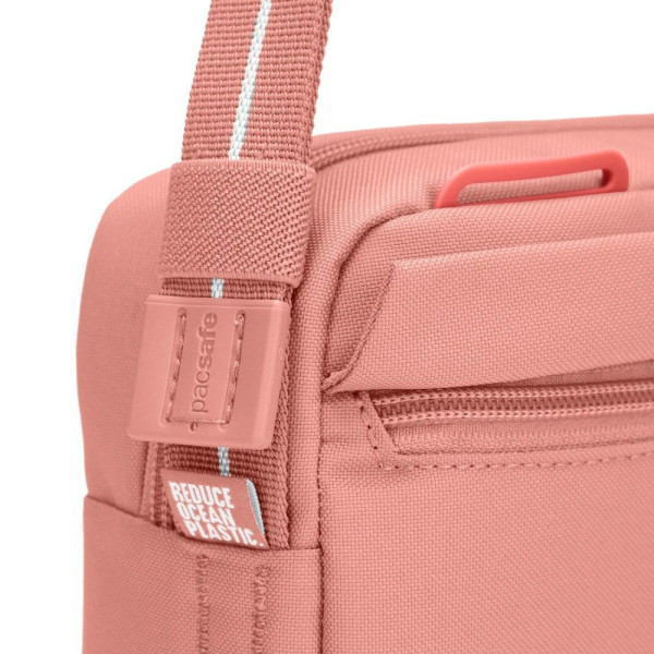 Сумка через плече антизлодій Pacsafe GO crossbody, 6 ступенів захисту