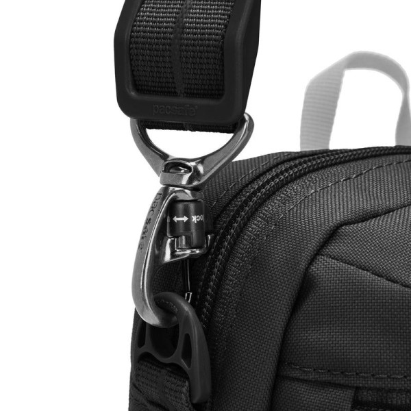 Сумка через плече антизлодій Pacsafe® GO Festival Crossbody, 5 ступенів захисту