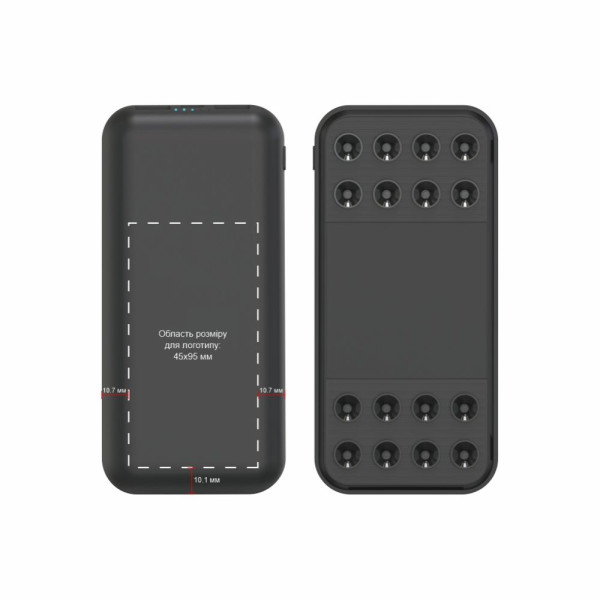 Повербанк 10000mah ChargeMate, 2 USB