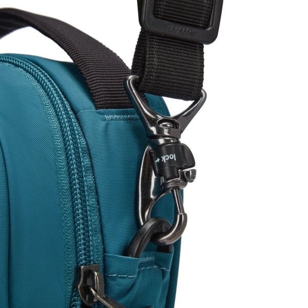 Сумка через плече антизлодій Pacsafe® LS100 crossbody, 6 ступенів захисту