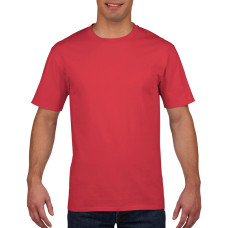 Футболка Gildan Premium Cotton, бавовна 185 г/м2, червона (199C), M