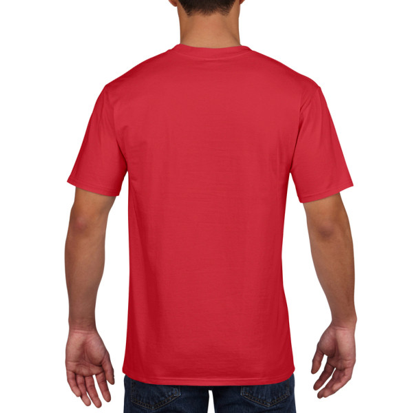 Футболка Gildan Premium Cotton, бавовна 185 г/м2, червона (199C), M