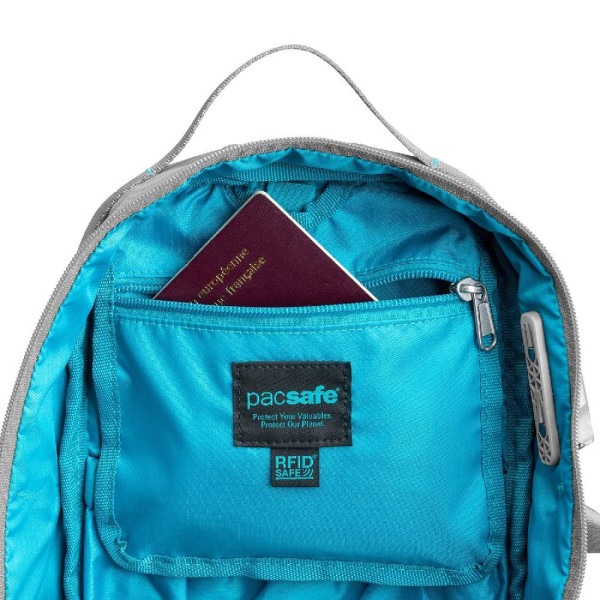 Сумка через плече антизлодій Pacsafe Eco 12L Sling Pack, 5 ступенів захисту