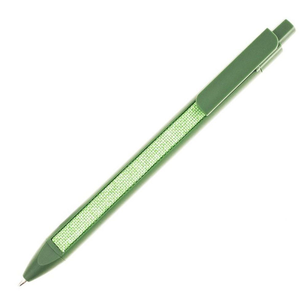 Ручка пластикова кулькова Bergamo Textile Pen