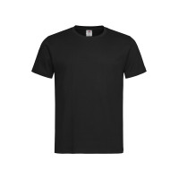 Футболка Stedman Classic Men, бавовна 155 г/м2, чорна (BLO), XL
