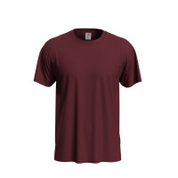 Футболка Stedman Classic Men бавовна 155 г/м2, бордова (BOD), 3XL