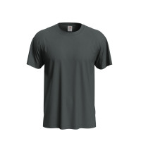 Футболка Stedman Classic Men, бавовна 155 г/м2,  темно-сіра (SLG), XXL