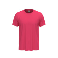 Футболка Stedman Classic Men бавовна 155 г/м2, рожева (SPK), XS