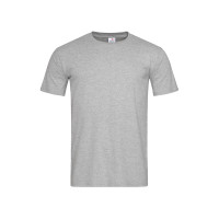 Футболка Stedman Classic-T Fitted бавовна 155 г/м2, сіра-меланж (GYH), XL