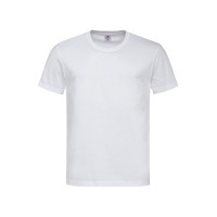 Футболка Stedman Comfort Men, бавовна 185 г/м2, біла (WHI), 3XL