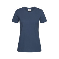 Футболка Stedman Comfort-T Women, бавовна 185 г/м2, темно-синя (NAV), M