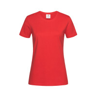 Футболка Stedman Comfort-T Women, бавовна 185 г/м2, червона (SRE), L
