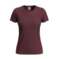 Футболка Stedman Classic Women, бавовна 155 г/м2, бордова (BOD), XL