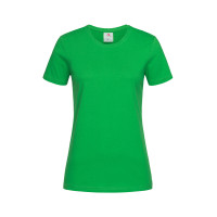 Футболка Stedman Classic Women бавовна 155 г/м2, зелена (KEG), XL