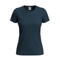 Футболка Stedman Classic Women бавовна 155 г/м2, темно-синя (MAB), L