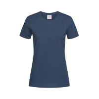 Футболка Stedman Classic Women бавовна 155 г/м2, темно-синя (NAV), S