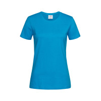 Футболка Stedman Classic Women бавовна 155 г/м2, блакитна (OCB), XXL