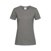 Футболка Stedman Classic Women бавовна 155 г/м2, сіра (RGY), M