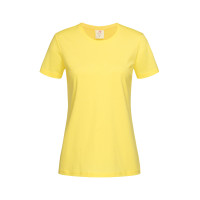 Футболка Stedman Classic Women бавовна 155 г/м2, жовта (YEL), XL