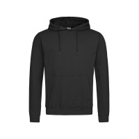 Худі на флісі Stedman 4100, 80/20, 280 г/м2, чорне (BLO), 3XL