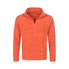 Active Melange Fleece Jacket, M