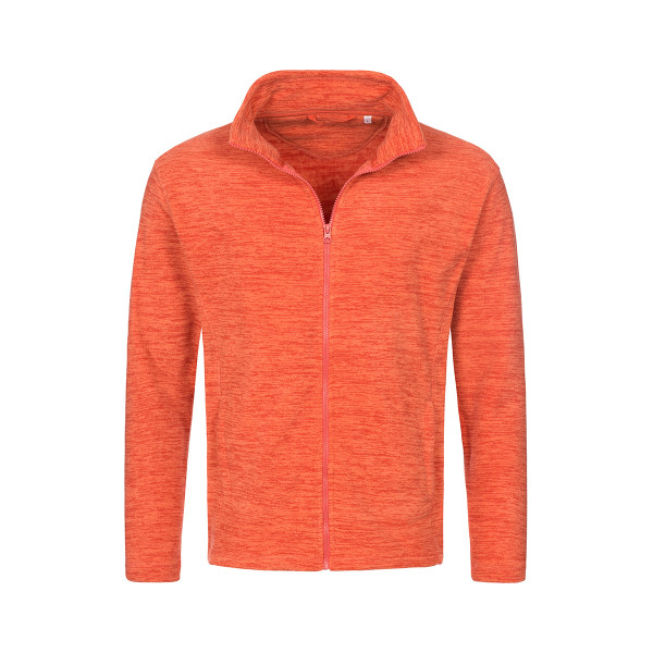 Active Melange Fleece Jacket, M