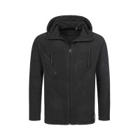 Active Hooded Fleece Jacket, M