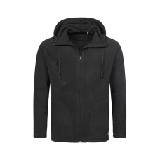 Active Hooded Fleece Jacket, M