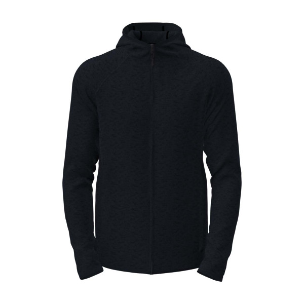 Hooded Knitfleece Jacket, L Lux