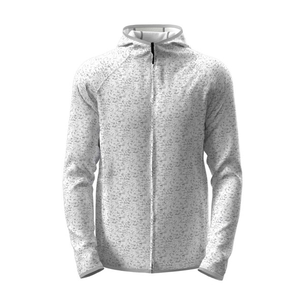 Hooded Knitfleece Jacket, XL Lux