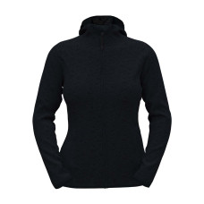 Hooded Knitfleece Jacket, S Lux