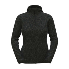 Hooded Knitfleece Jacket Lux