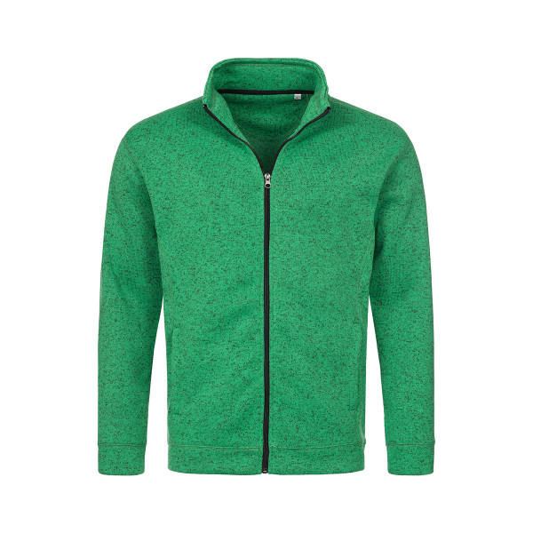 Active Knit Fleece Jacket, M