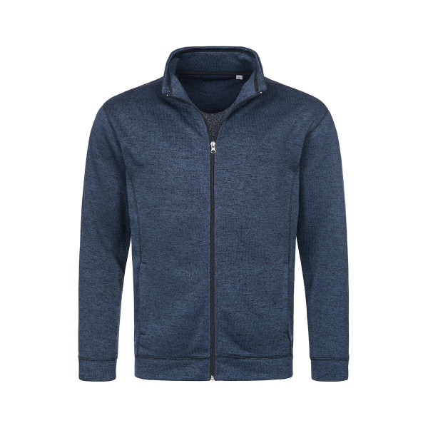 Active Knit Fleece Jacket, M