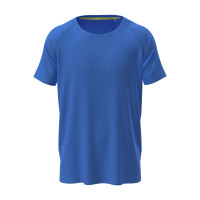 Футболка чоловіча Active Raglan, бавовна 140 г/м2, синя (BRR), S