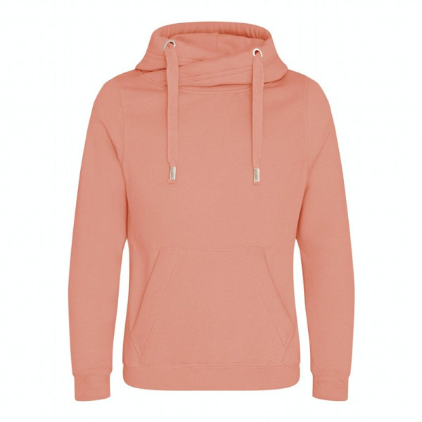 Cross Neck Hoodie, M