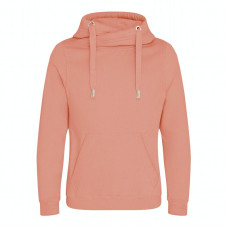 Cross Neck Hoodie, L