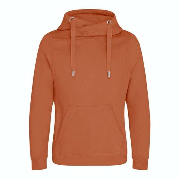 Cross Neck Hoodie, L