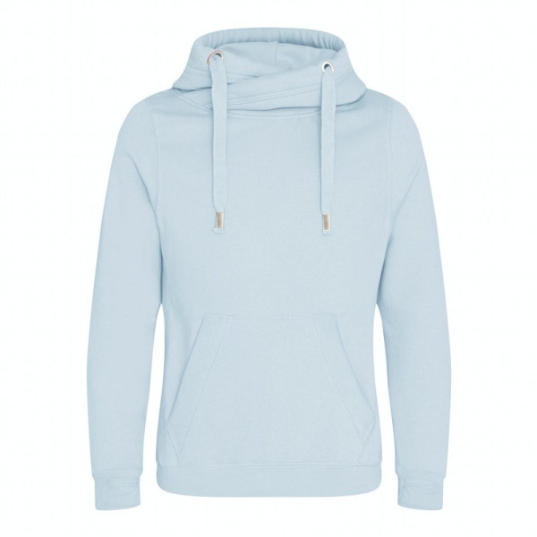 Cross Neck Hoodie, M