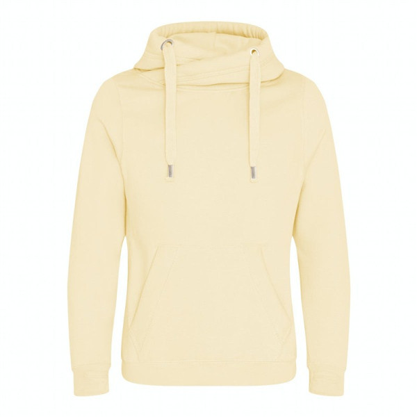 Cross Neck Hoodie, M