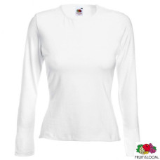 Футболка 'Lady-Fit Long Sleeve T' S (Fruit of the Loom)*